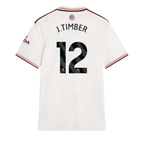 Arsenal Jurrien Timber #12 Replika Tredje Tröja 2025-26 Kortärmad Arsenal Jurrien Timber #12 Replika Tredje Tröja 2025-26 Kortärmad